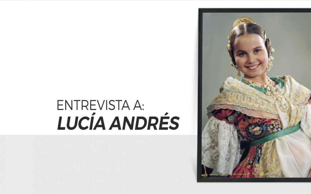 Lucía Andrés Zarapico / Fallera Mayor Infantil Valencia 1996