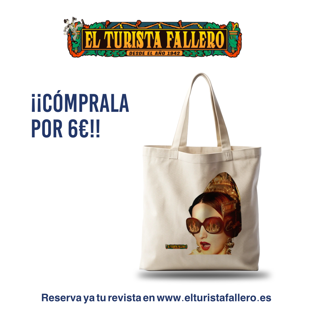 TOTE BAG EL TURISTA FALLERO 2026