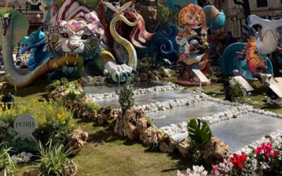 Estas son las mejores decoraciones en fallas plantadas de las Fallas 2026