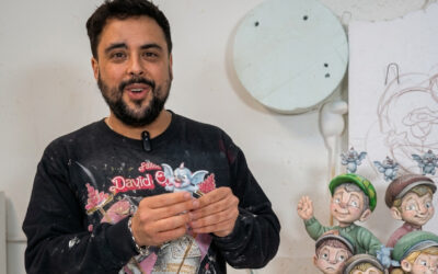 David Ojeda, el ilustrador que convirtió los cuentos en una falla de autor